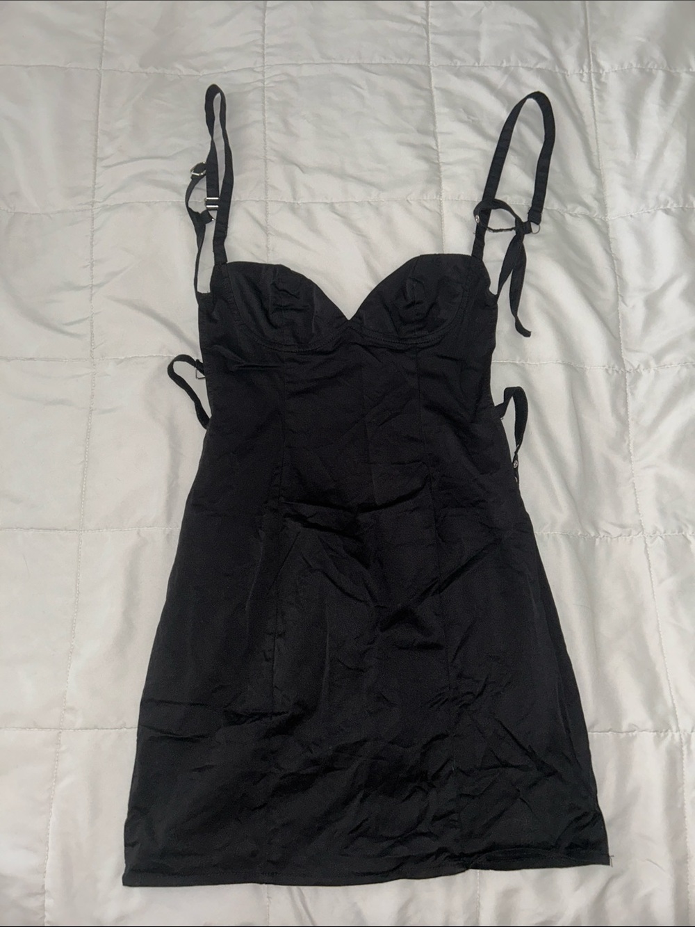 Peppermayo Black Mini Bodycon Dress - Picture 7 of 10